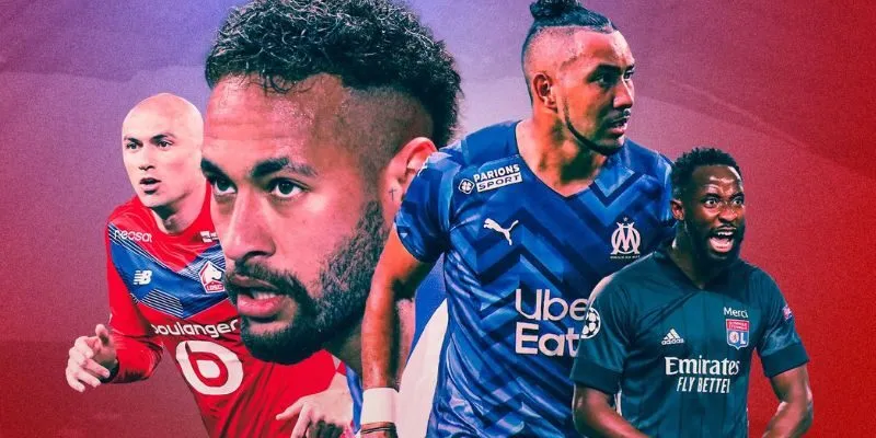 Ligue 1 nổi tiếng với lối chơi tốc độ và trung bình khoảng 2.6–2.8 bàn mỗi trận